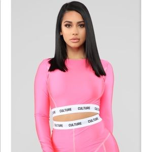 This is an active sweatsuit